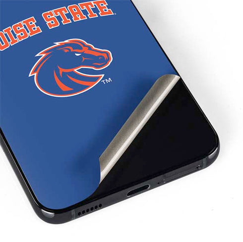 Boise State University Collegiate Text Galaxy S22 Skin